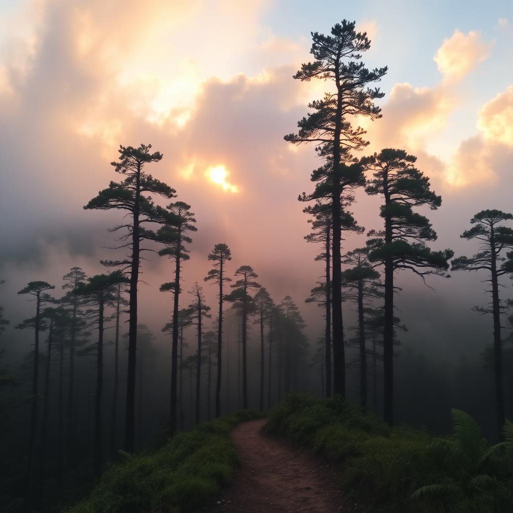 Trilha ao Nascer do Sol na Serra